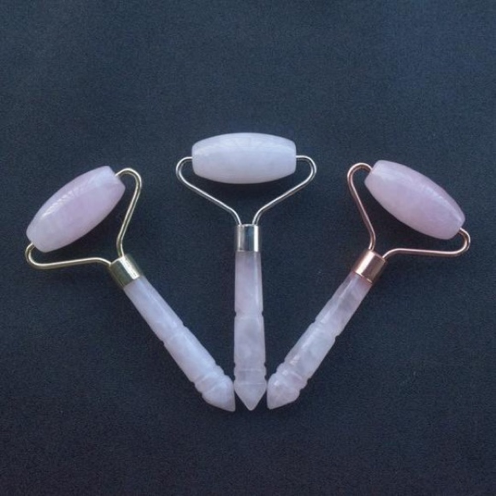 Pink Crystal Facial Roller